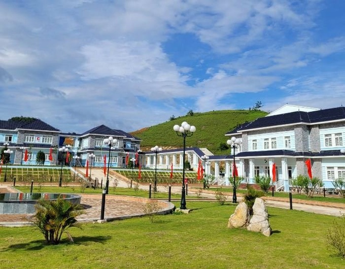 Không gian thoáng mát tại Trung tâm Điều dưỡng người có công tỉnh Sơn La.