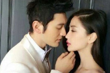 Lộ ảnh cưới ngọt ngào của Huỳnh Hiểu Minh và Angelababy 