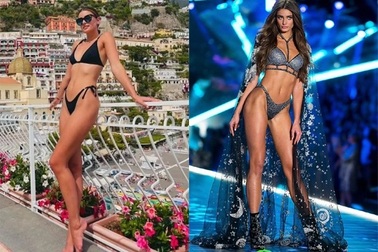 Cựu "thiên thần nội y" Taylor Hill khoe chân dài miên man