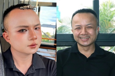 Chồng ngồi 5 tiếng để vợ trang điểm thành "nàng thơ"