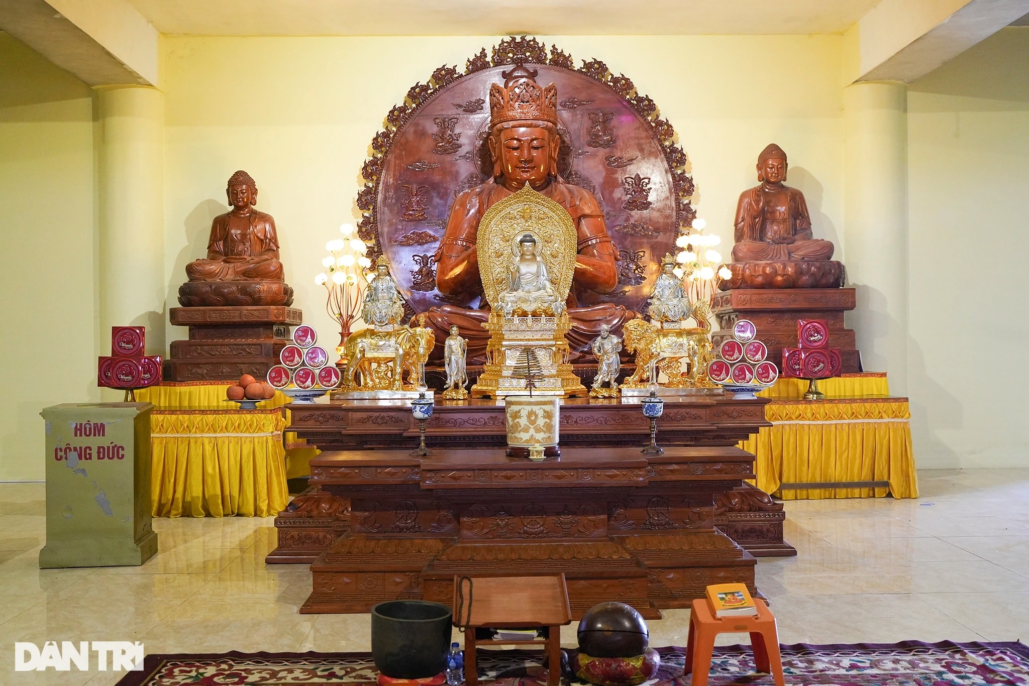 Đại tượng Phật cao nhất Đông Nam Á ở Hà Nội có trái tim ngọc nặng hơn 1 tấn - 10 Đại tượng Phật cao nhất Đông Nam Á ở Hà Nội có trái tim ngọc nặng hơn 1 tấn - 10