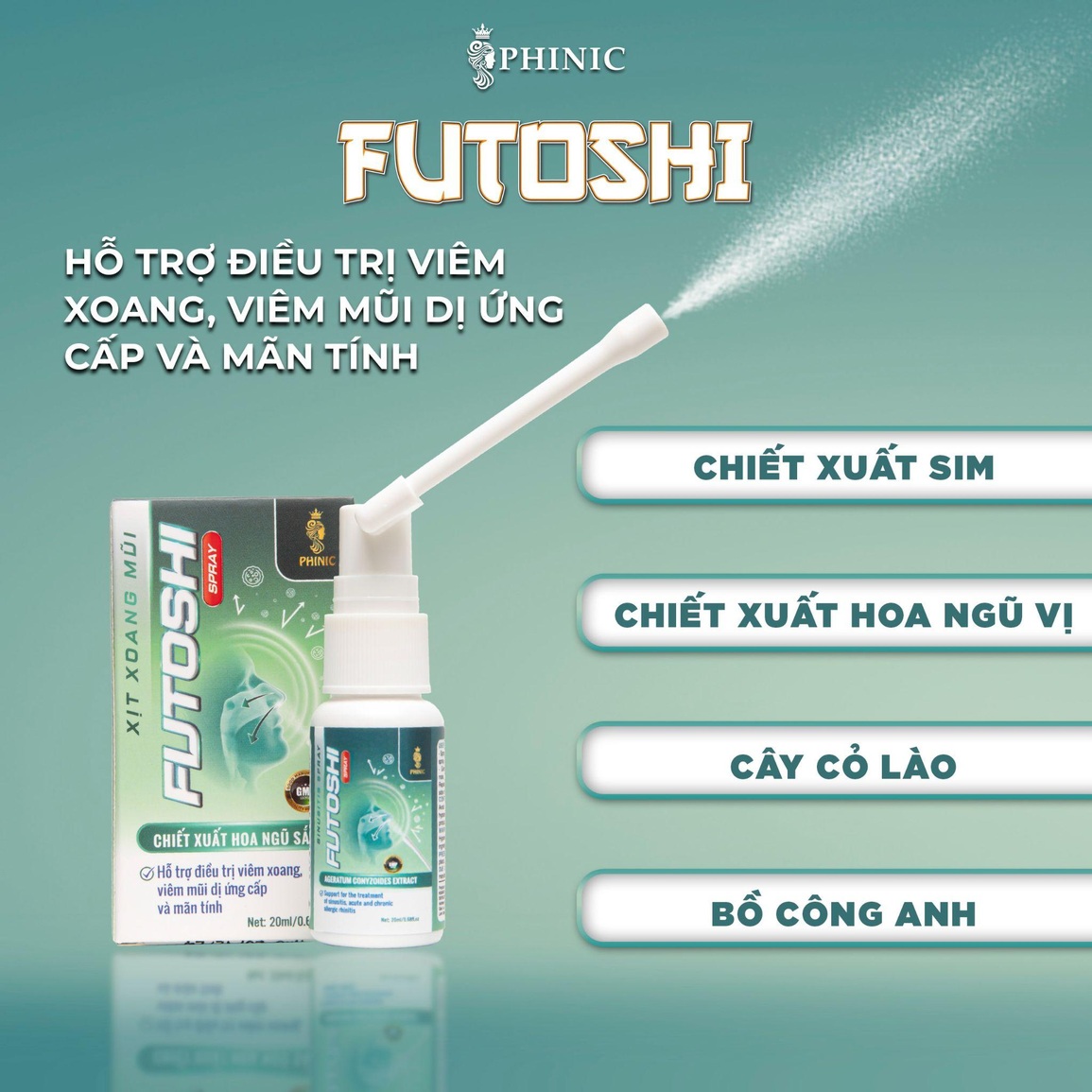 Futoshi sản phẩm thế hệ mới xóa bỏ nỗi lo về viêm xoang - 3 Futoshi sản phẩm thế hệ mới xóa bỏ nỗi lo về viêm xoang - 3