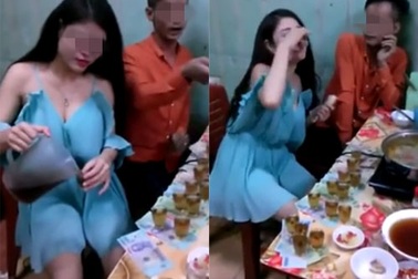 Đi tong 7 triệu đồng vì thách gái xinh uống rượu
