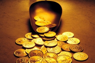 Giá vàng lên cao nhất 1 tháng, chứng khoán Mỹ lao dốc