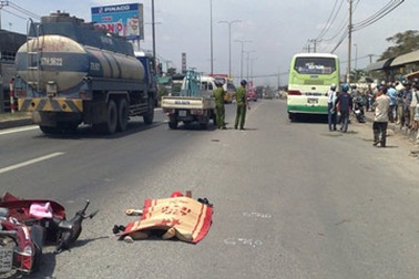 Bị xe buýt cán chết ngay trước ngày cưới