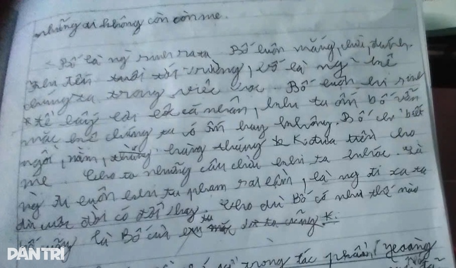 Öğretmen öğrencinin kompozisyonunu okuyunca şaşkına döndü: Ağladığımızda babamız bize küfür etti - 1 Cô giáo sững người đọc văn của trò: Bố cho ta những câu chửi khi ta khóc - 1