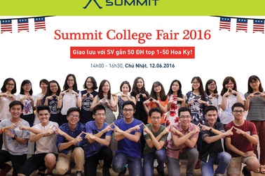 Gặp gỡ gần 50 ĐH hàng đầu của Mỹ tại triển lãm du học Summit College Fair
