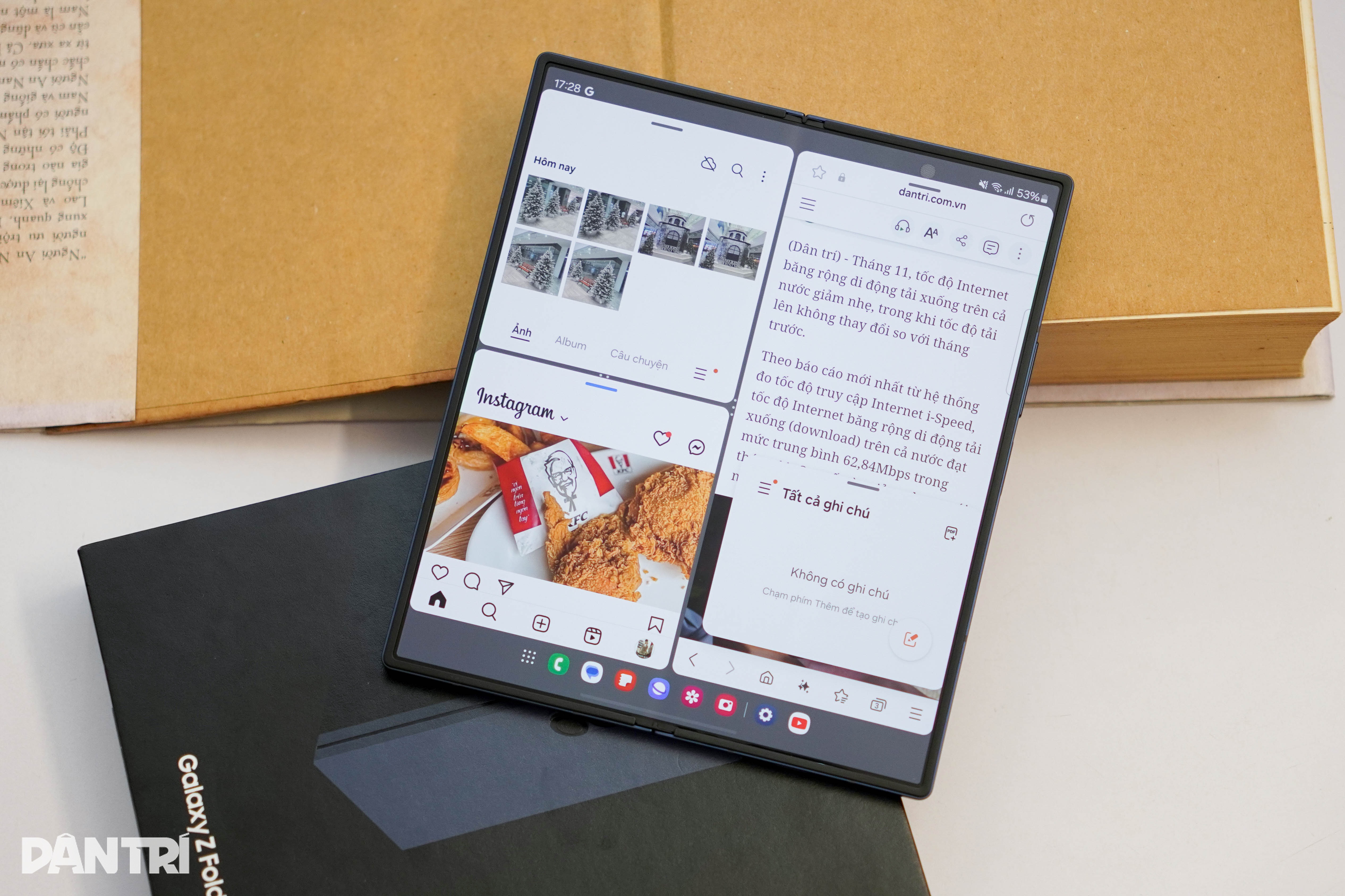 View - Đánh giá Samsung Galaxy Z Fold6 sau gần nửa năm ra mắt | Báo Dân trí