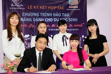 Hợp tác, đào tạo kỹ năng cho du học sinh