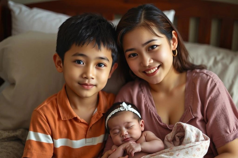 Nam sinh 13 tuổi đỡ đẻ cho mẹ gây sốt mạng xã hội - 1 Nam sinh 13 tuổi đỡ đẻ cho mẹ gây sốt mạng xã hội - 1