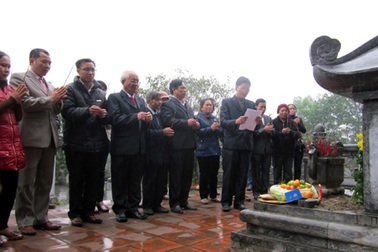 Hà Tĩnh: Dâng hương tưởng nhớ Hải Thượng Lãn Ông - Lê Hữu Trác