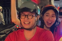 Hà Anh Tuấn, Thùy Tiên "đi bão" mừng đội tuyển Việt Nam vô địch AFF Cup