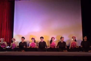 "Trống cơm" phiên bản hiện đại của đoàn SSEAYP Việt Nam