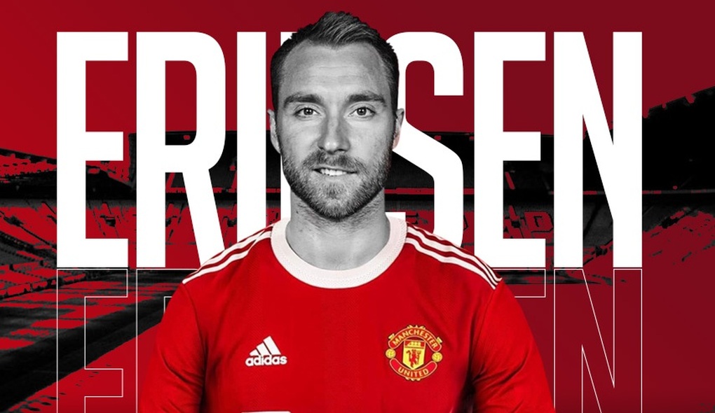 Man Utd chính thức chiêu mộ thành công Eriksen - 1 Man Utd chính thức chiêu mộ thành công Eriksen - 1