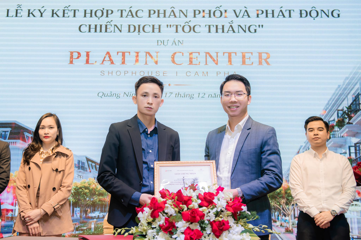 Địa ốc Châu Sơn ký kết với 3 đại lý phân phối Platin Center Shophouse Cẩm Phả - 3 Địa ốc Châu Sơn ký kết với 3 đại lý phân phối Platin Center Shophouse Cẩm Phả - 3