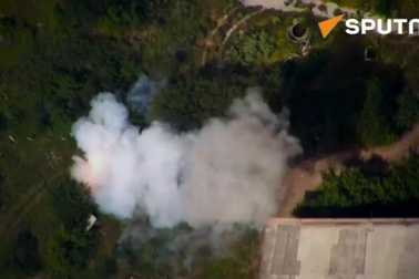 UAV "sát thủ không chiến" Nga bắn cháy tổ hợp phòng không Ukraine