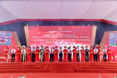 Hải Phòng khởi công, khánh thành 14 dự án hơn 24.700 tỷ đồng