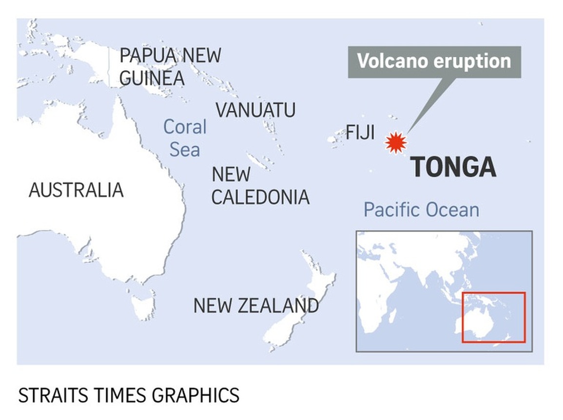 Vụ nổ núi lửa nghìn năm có một ở Tonga mạnh gấp 500 lần bom nguyên tử - 3 Vụ nổ núi lửa nghìn năm có một ở Tonga mạnh gấp 500 lần bom nguyên tử - 3