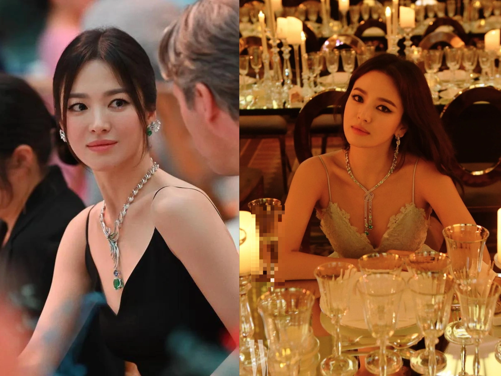 Gu ăn mặc quý phái, diện toàn trang sức đắt giá của Song Hye Kyo - 7