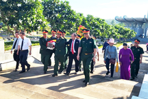 Quảng Nam truy điệu liệt sĩ được đưa từ Nghệ An về quê an táng