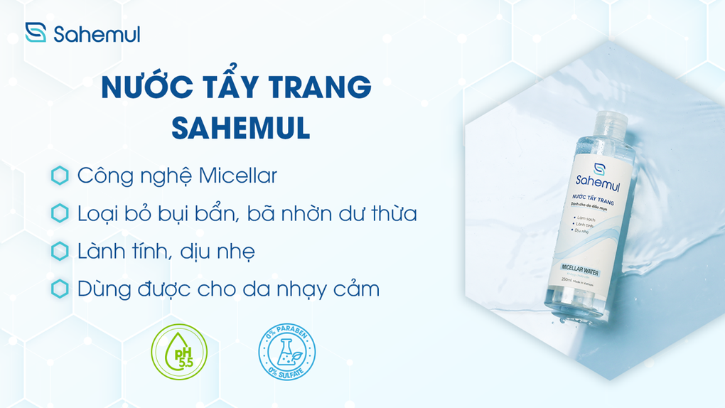 Sahemul ra mắt bộ 3 sản phẩm hỗ trợ làm sạch da, ngăn ngừa mụn - 2 Sahemul ra mắt bộ 3 sản phẩm hỗ trợ làm sạch da, ngăn ngừa mụn - 2