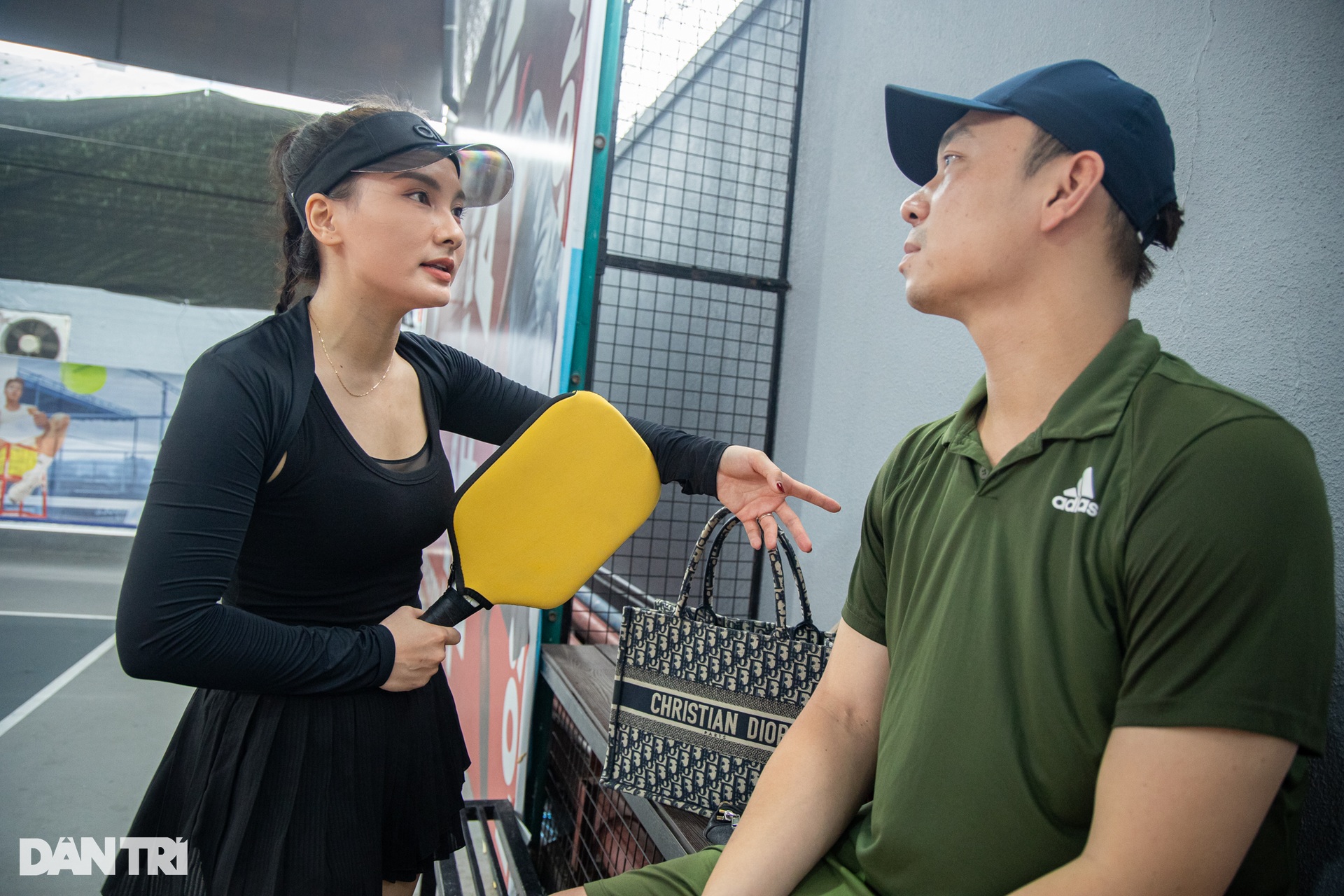 Bảo Thanh nổi bật trên sân, nói lý do dự giải pickleball của Báo Dân trí - 7