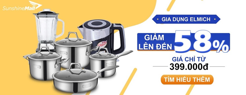 Hợp tác với Elmich: Sunshine Mall tưng bừng ưu đãi dành tặng khách hàng - 1 Hợp tác với Elmich: Sunshine Mall tưng bừng ưu đãi dành tặng khách hàng - 1