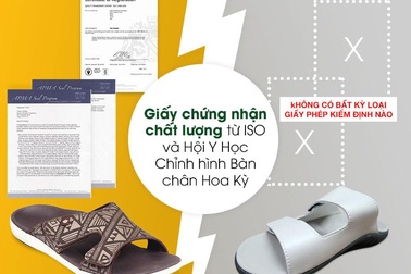 Hậu quả khi sử dụng giày dép chỉnh hình chân bẹt kém chất lượng và tác hại khôn lường