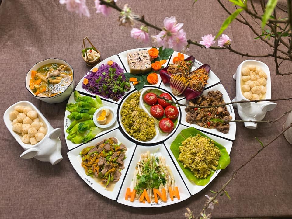 Chiêm ngưỡng những mâm cúng Rằm “đẹp không nỡ ăn” của hội chị em - 2 Chiêm ngưỡng những mâm cúng Rằm “đẹp không nỡ ăn” của hội chị em - 2