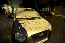 Hình ảnh tuyết làm đổi thay “diện mạo” của Sa Pa