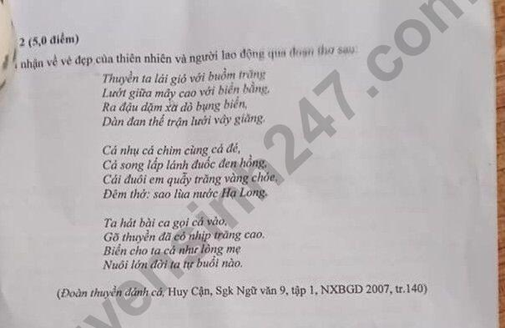 Đề Văn lớp 10 Ninh Bình: Cha mẹ ép con thích những điều cha mẹ muốn - 2 Đề Văn lớp 10 Ninh Bình: Cha mẹ ép con thích những điều cha mẹ muốn - 2