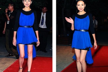 Đổng Khiết lộ chân khẳng khiu