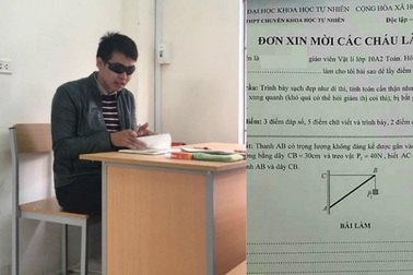 Thầy giáo trẻ thường đeo kính râm trong các giờ kiểm tra