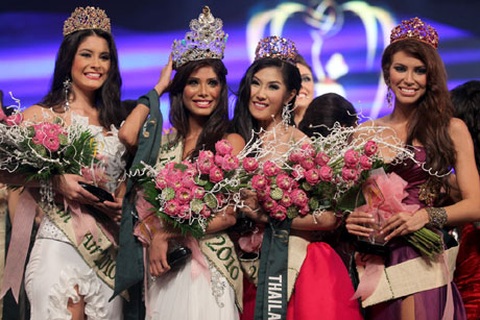 Miss Ấn Độ đăng quang Hoa hậu Trái đất 2010