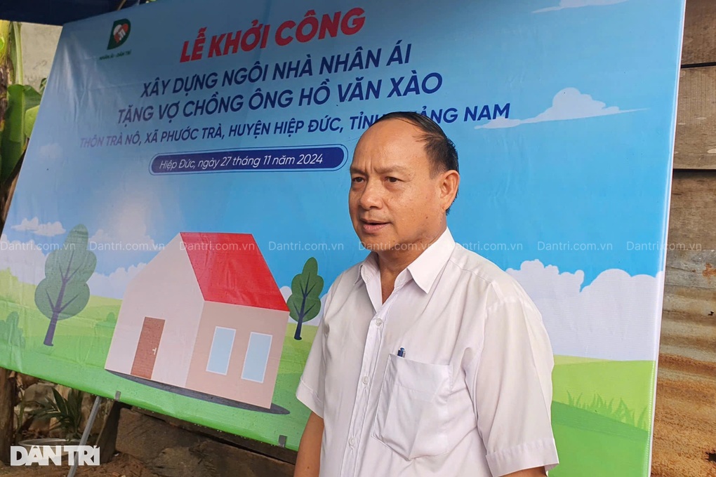 Khởi công nhà Nhân ái, tặng vợ chồng người MNong ở Quảng Nam - 1 Khởi công nhà Nhân ái, tặng vợ chồng người MNong ở Quảng Nam - 1