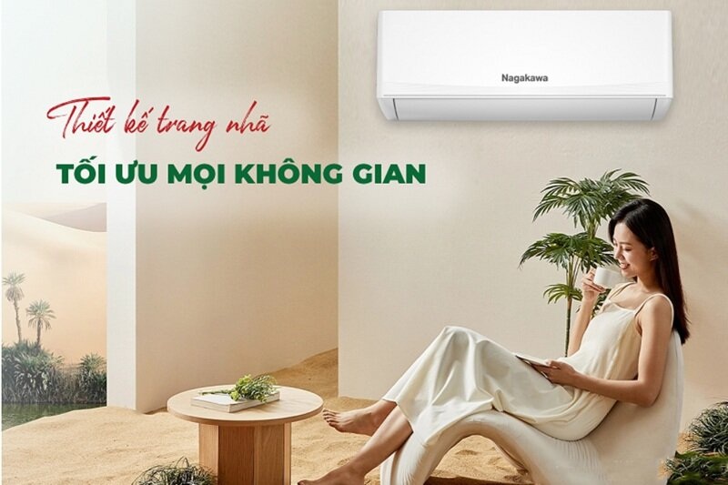 6 lý do nên mua điều hòa Nagakawa NIS-C18R2U51 cho phòng 40m2