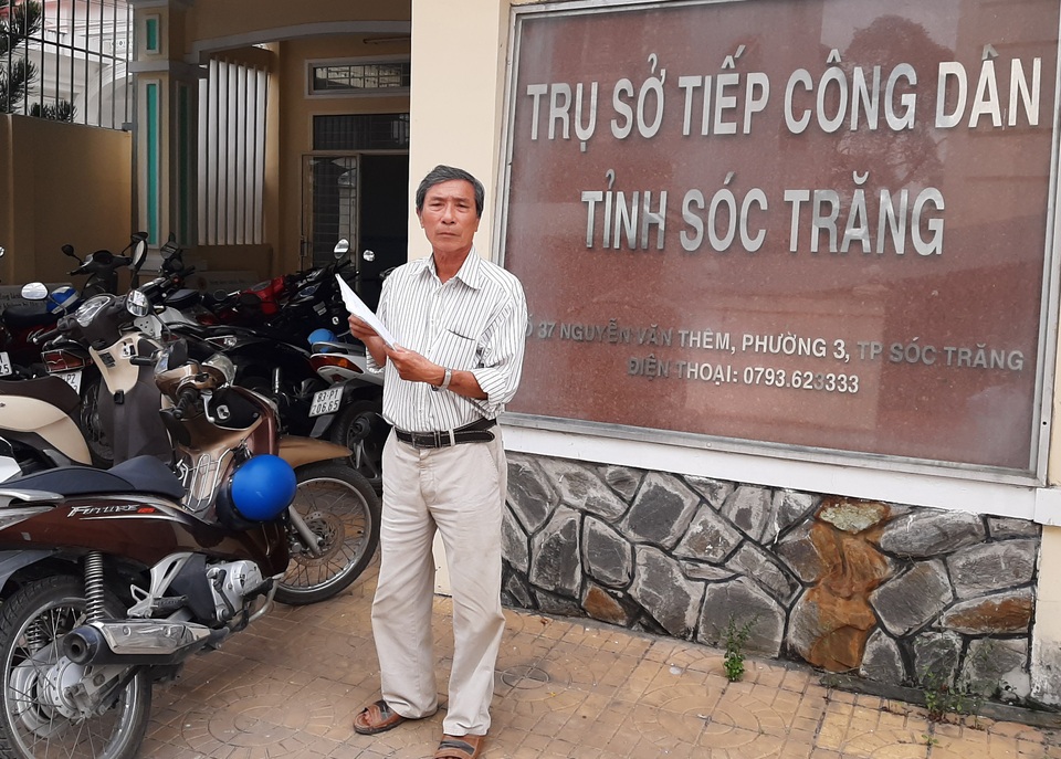 Ủy ban tỉnh Sóc Trăng chấm dứt giải quyết, người khiếu nại uất ức! - 2
