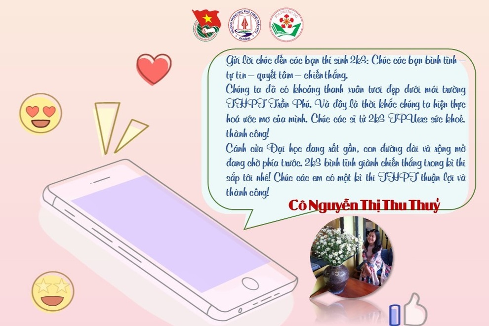 Thầy cô giáo chúc học sinh trước giờ G: Bay cao bằng sức bật tri thức - 3 Thầy cô giáo chúc học sinh trước giờ G: Bay cao bằng sức bật tri thức - 3