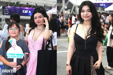 Fan nữ mặc gợi cảm, trang điểm ấn tượng đi xem đêm nhạc "Anh trai say hi"