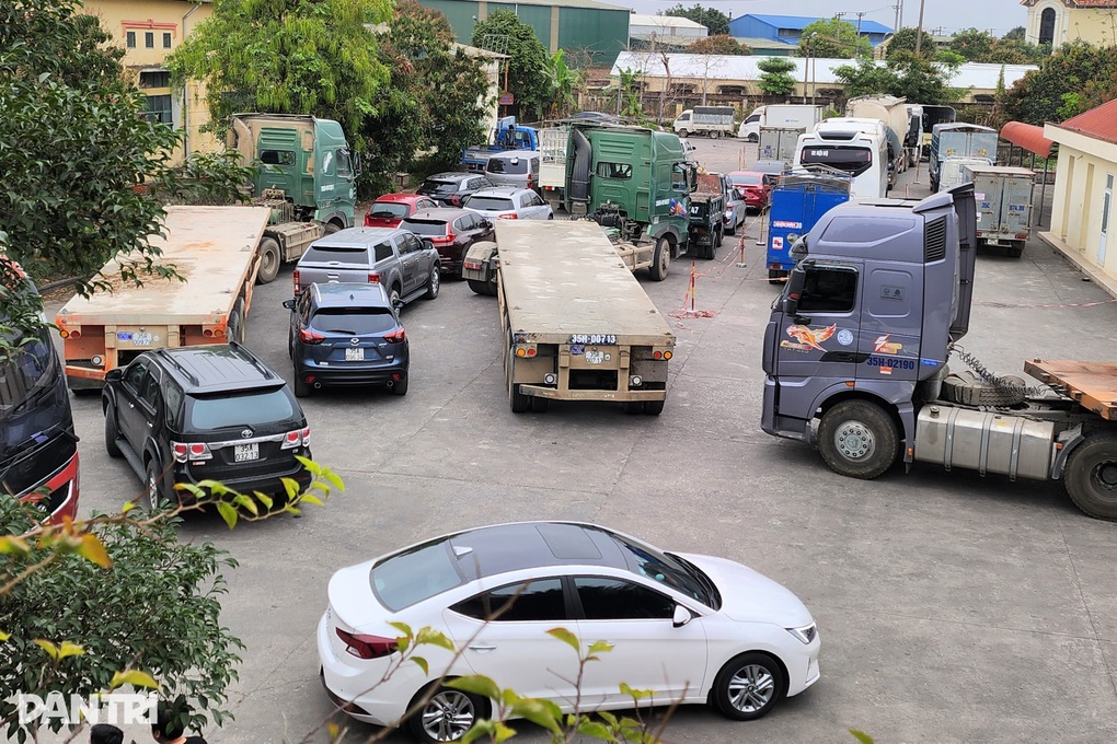 Xe ngoại tỉnh rồng rắn chờ đăng kiểm ở Ninh Bình - 1 Xe ngoại tỉnh rồng rắn chờ đăng kiểm ở Ninh Bình - 1