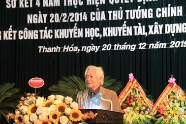 Kỷ niệm 20 năm thành lập Hội Khuyến học tỉnh Thanh Hóa