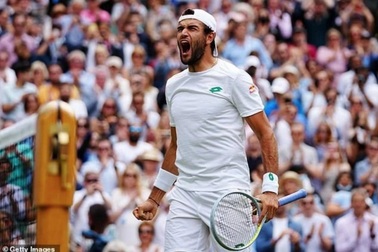 Berrettini tuyên bố sẽ hạ Djokovic ở trận chung kết Wimbledon