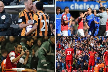 10 khoảnh khắc gây tranh cãi nhất Premier League 2013-14