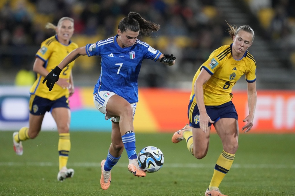 Đội tuyển nữ Italy nhận thất bại 0-5 trước Thụy Điển ở World Cup - 1 Đội tuyển nữ Italy nhận thất bại 0-5 trước Thụy Điển ở World Cup - 1