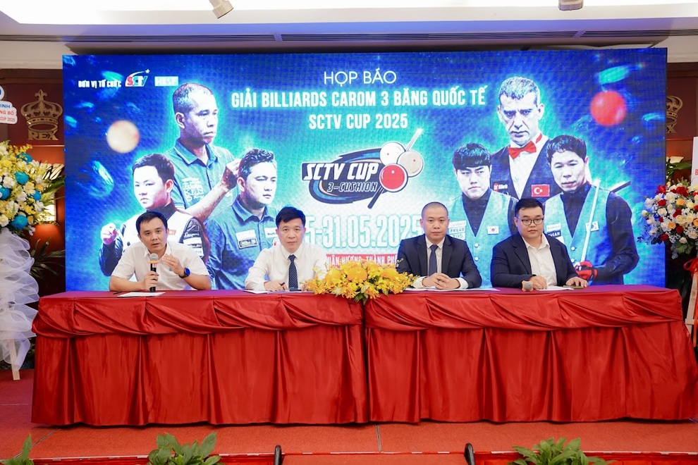 Giải billiards SCTV Cup 2025 thu hút 250 cơ thủ đăng ký trong 5 ngày - 2 Giải billiards SCTV Cup 2025 thu hút 250 cơ thủ đăng ký trong 5 ngày - 2