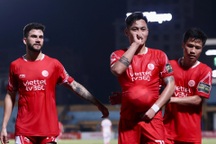 Nhâm Mạnh Dũng lập công, CLB Viettel lên top 2 V-League