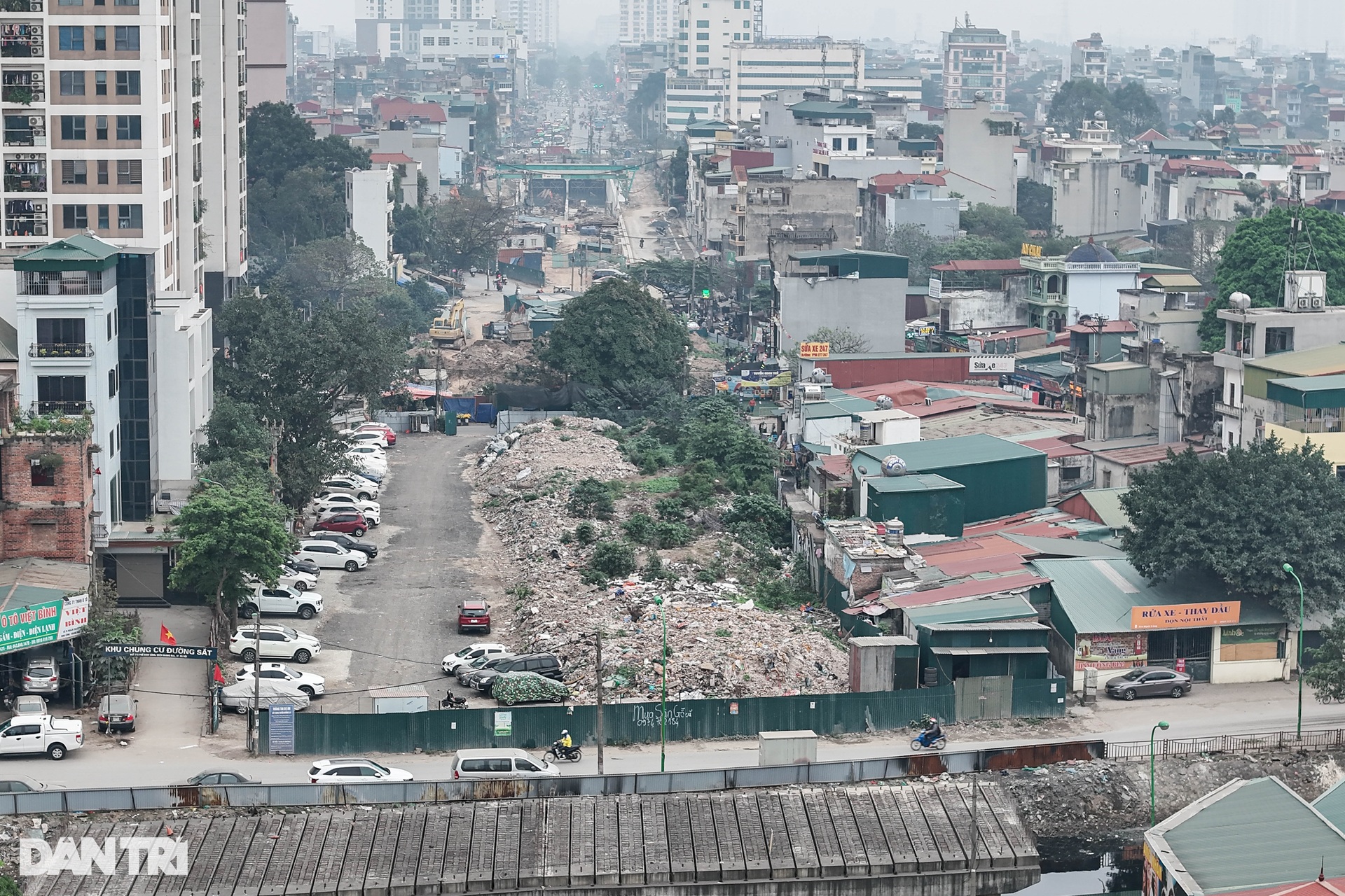 Đoạn đường dài 2km, trị giá 1.300 tỷ đồng làm hơn 10 năm chưa xong ở Hà Nội - 6 Đoạn đường dài 2km, trị giá 1.300 tỷ đồng làm hơn 10 năm chưa xong ở Hà Nội - 6