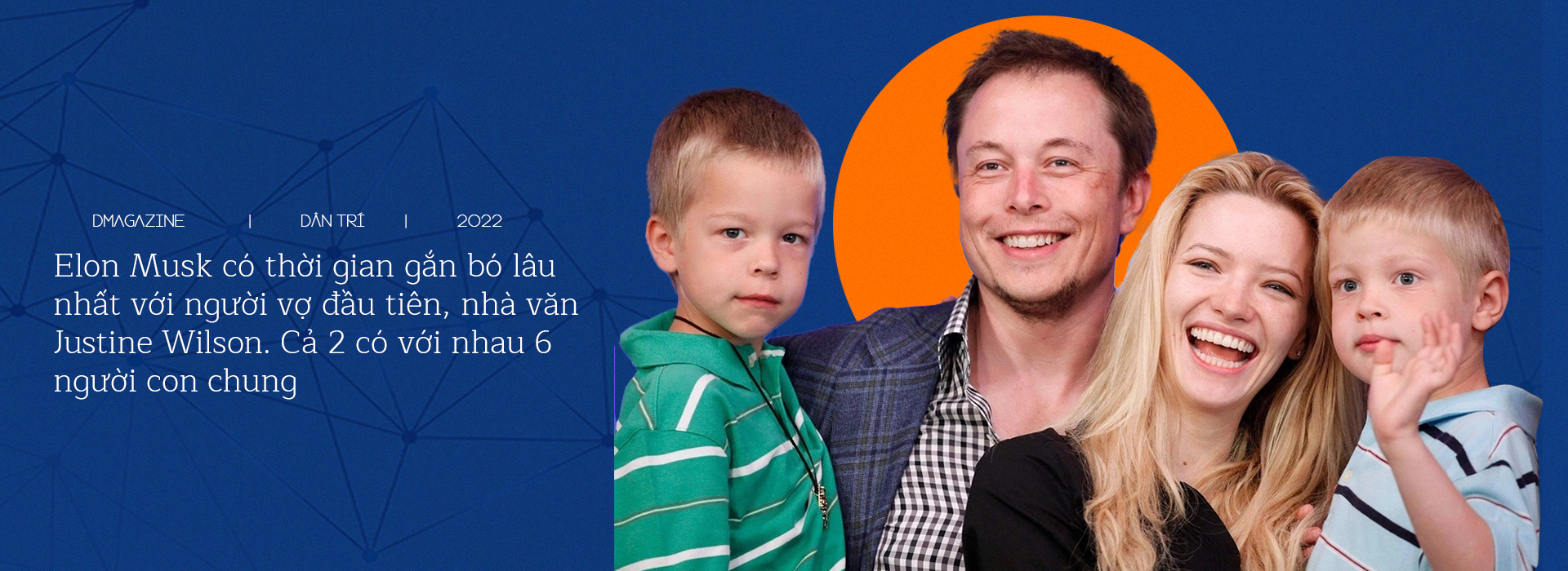 Elon Musk có thời gian gắn bó lâu nhất với người vợ đầu tiên, nhà văn Justine Wilson. Cả 2 có với nhau 6 người con chung (Ảnh: Reuters). Elon Musk có thời gian gắn bó lâu nhất với người vợ đầu tiên, nhà văn Justine Wilson. Cả 2 có với nhau 6 người con chung (Ảnh: Reuters).