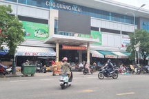 Chợ Quảng Ngãi xả thải vượt chuẩn 6.600 lần