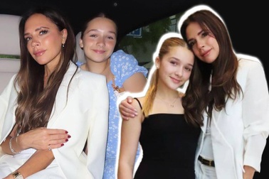 12 tuổi, cô út nhà Beckham ngày càng xinh đẹp, ra dáng một tiểu thư